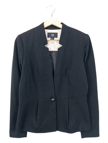 Kurz blazer schwarz - h&m, kurz-blazer