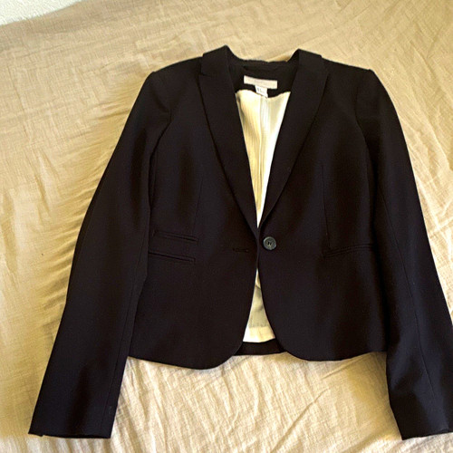 Damen blazer schwarz - schwarz, gr