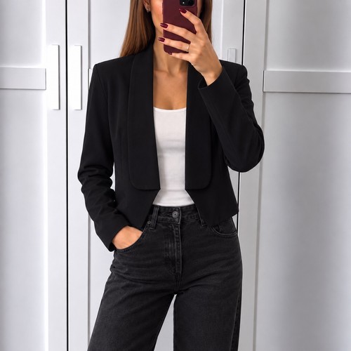 Seven kurzblazer schwarz - seven,