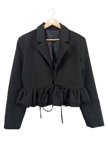 Lumina kurz blazer schwarz - lumina, kurz-blazer